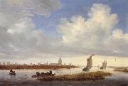 RUYSDAEL, Salomon van A View of Deventer oil painting picture wholesale